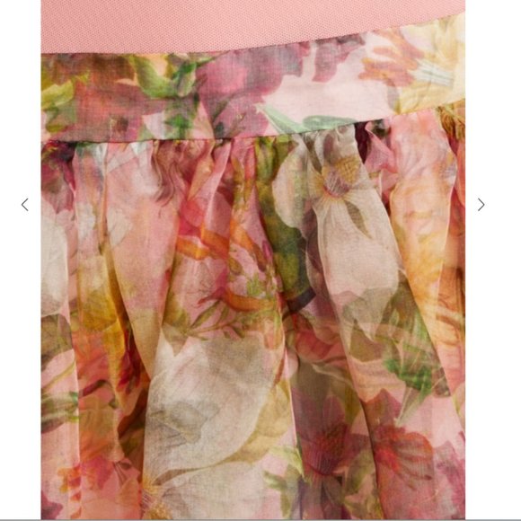 ALICE + OLIVIA Chara Mixed Media Mini Dress - Picture 4 of 10